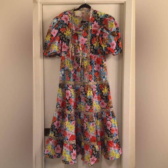 CeliaB./INGRID.FLORAL.MIDI.DRESS - Picture 4 of 12